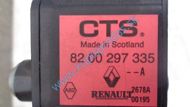plynový pedál na renault clio 3 1,2i, 8200197335